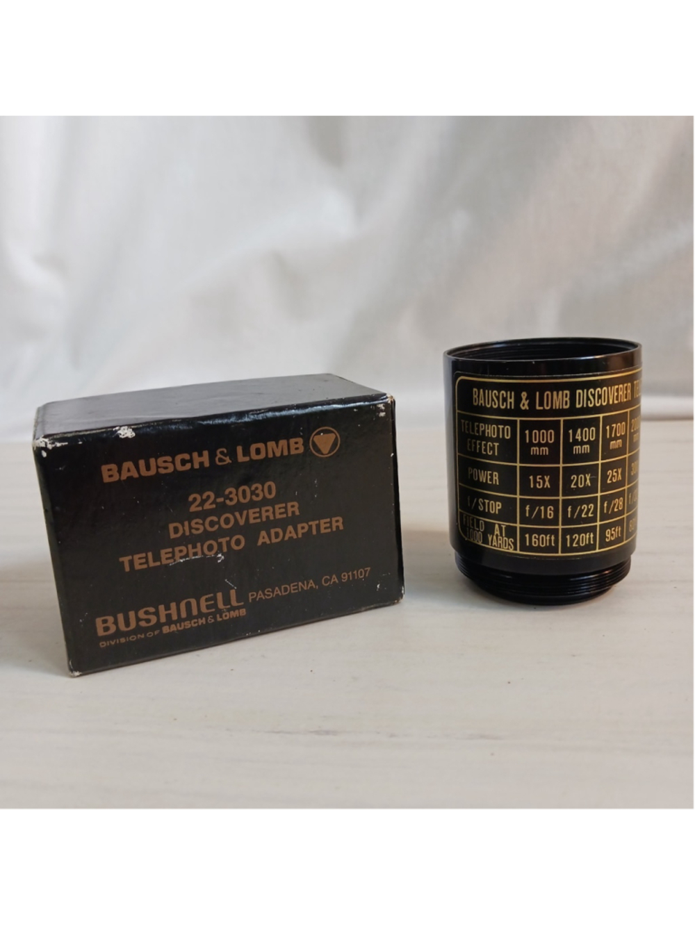 Bausch & Lomb Bushnell Discoverer 22-3030 Telephoto Adapter